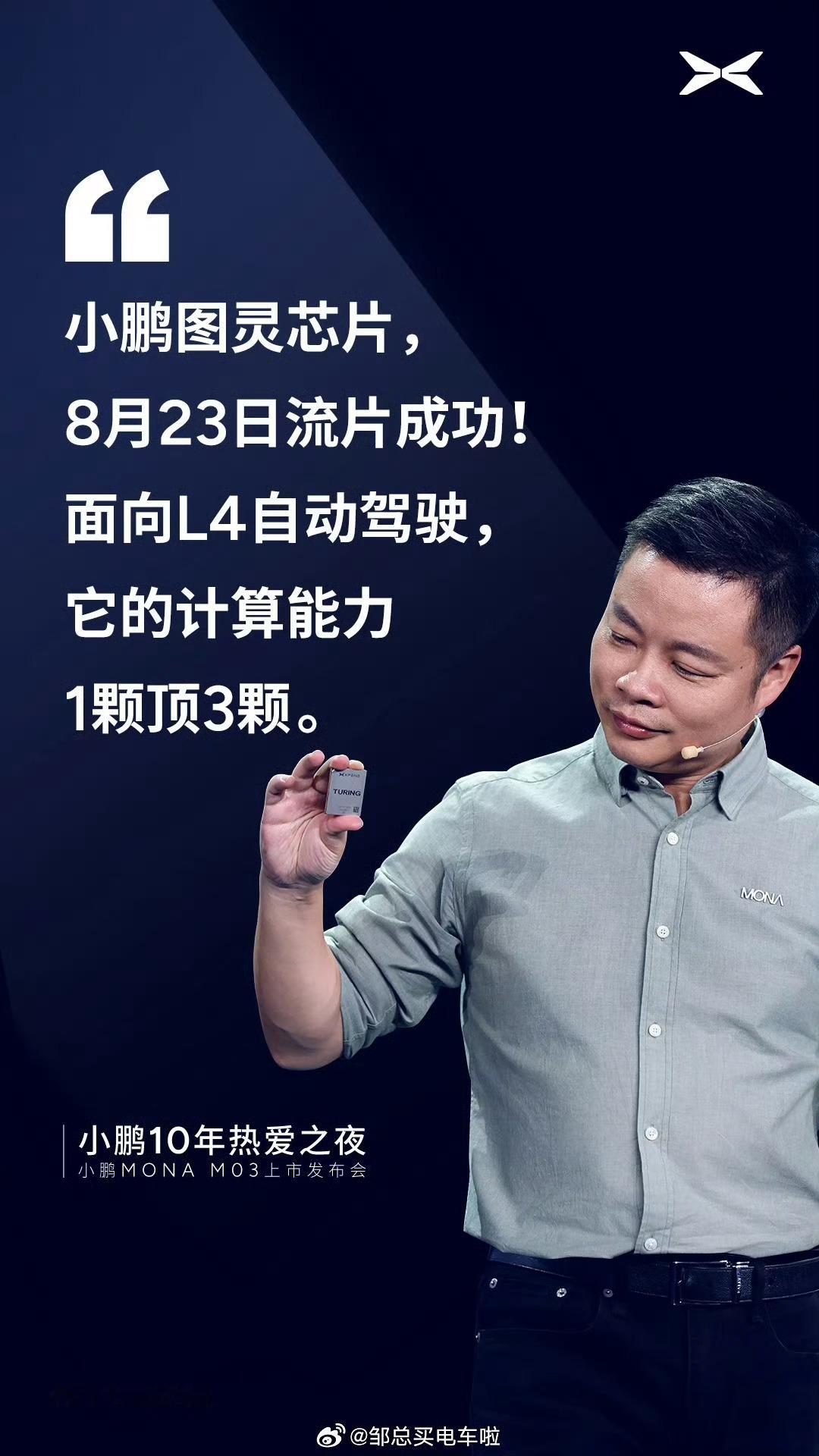 今天是个好日子，我也终于凑齐了这三张名场面合集：三位新势力造车创始人，一人手持一