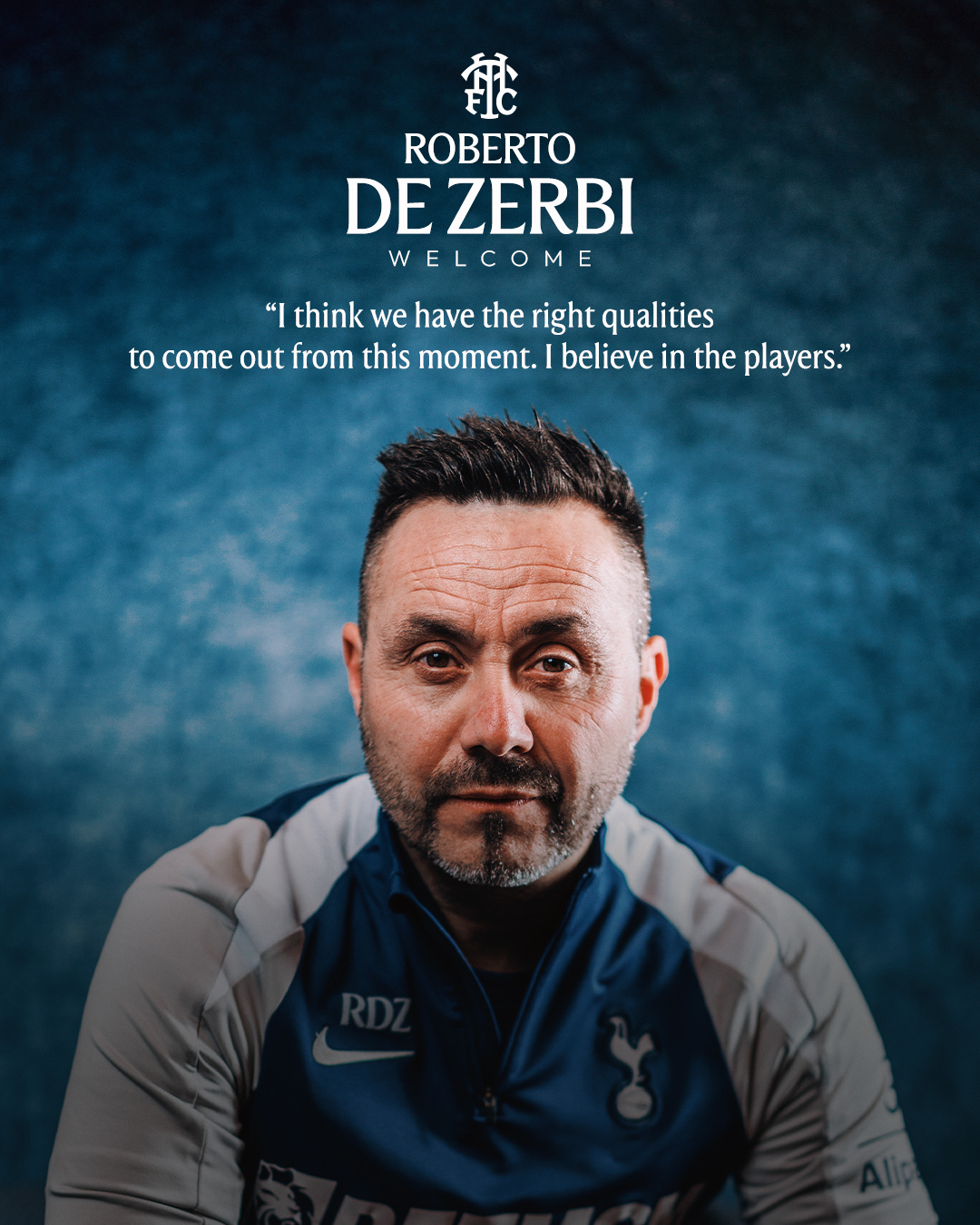 德泽尔比：“我认为现在不是谈论足球哲学的合适时机。我在赛季末来到这里，是因为我们