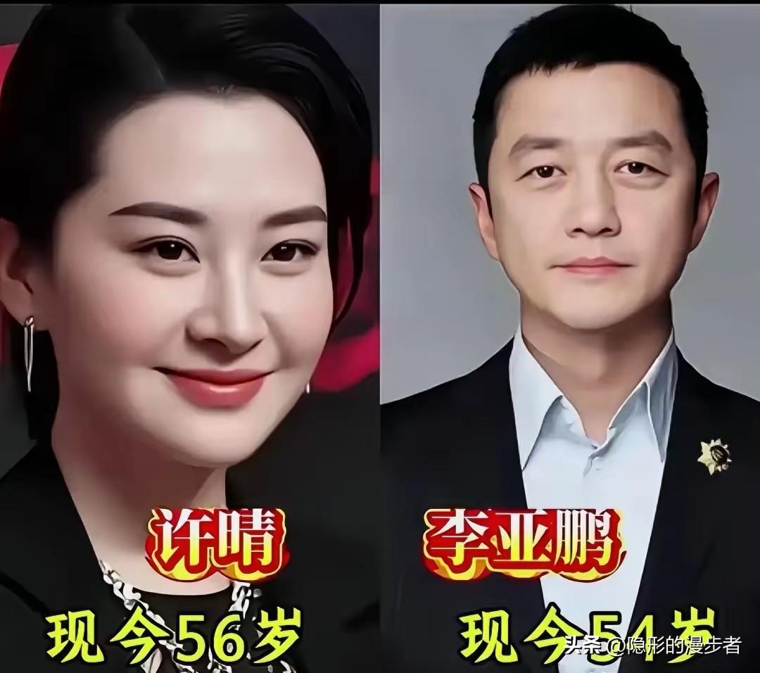 56岁的许晴依然气质优雅，她和很多实力派男演员合作过，留下了不少经典的荧幕形象。