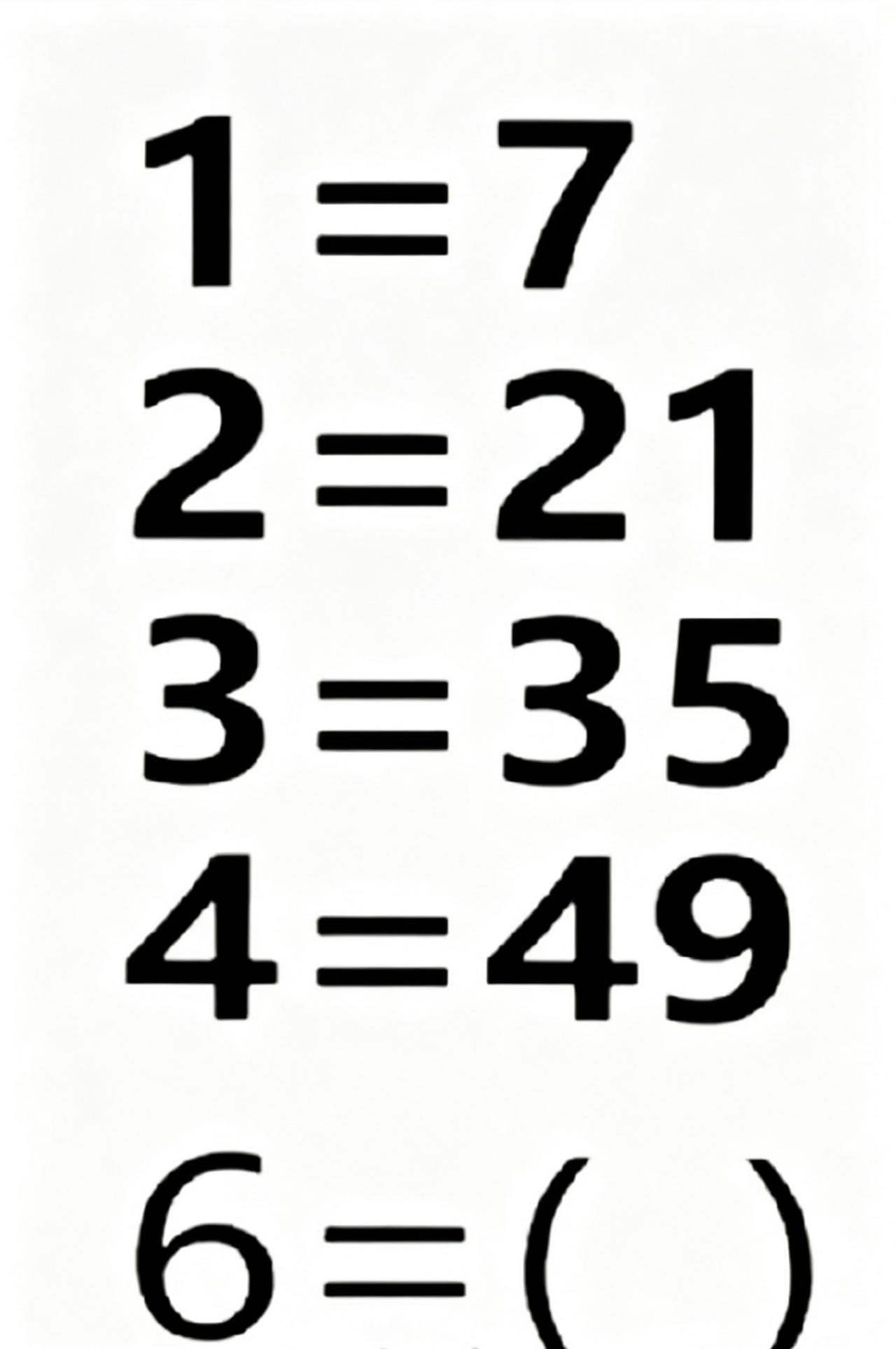 6=？考考观察力和逻辑思维能力。
1道藏着数字玄机的逻辑题，能看穿规律的人脑子转