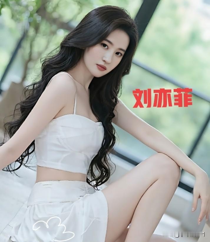 刘亦菲白色礼服裙惊艳绝伦气质优雅美的不可方物  女明星 气质女明星