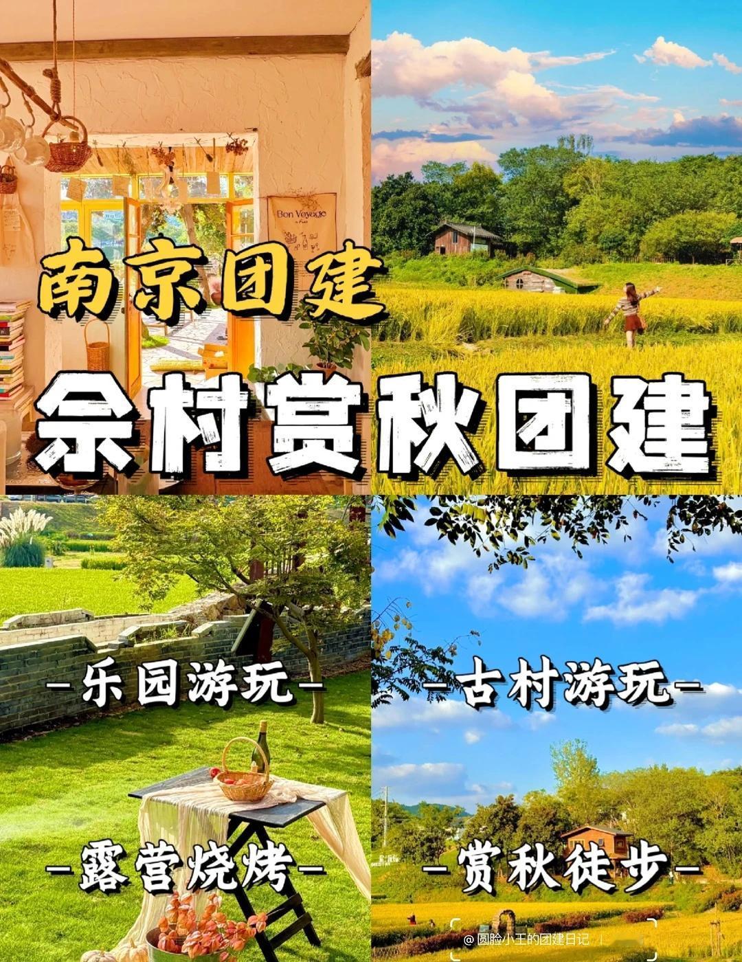 📍在佘村，我找到了属于南京的秋日慢时光
这里是南京版“去有风的地方”🎐
🍁