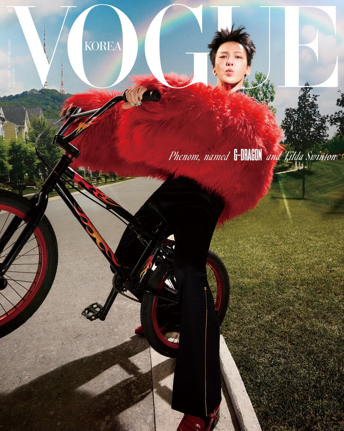 又帅又美！权志龙G-DRAGON登上韩国《VOGUE》6月刊封面美图大赏！