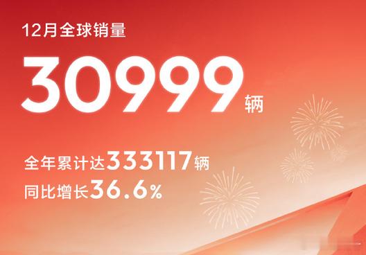 深蓝董事长称深蓝的缺点是不会讲确实，有好的成绩就要说出来嘛，12月全球销量3万多
