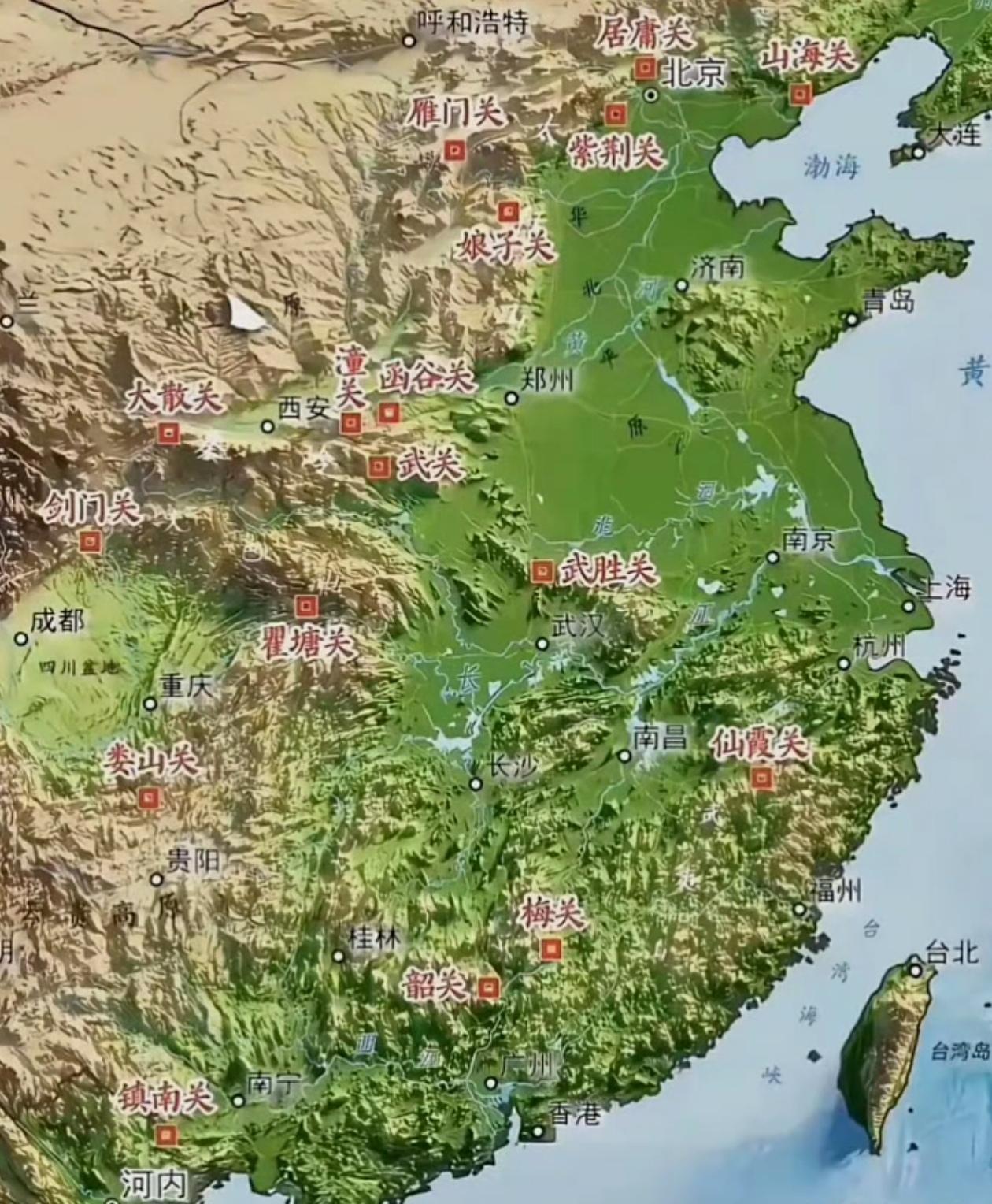 中国这么多的关，就是对韶关，不怎么理解。
整个广东在秦始皇的时候就已经统一了。为