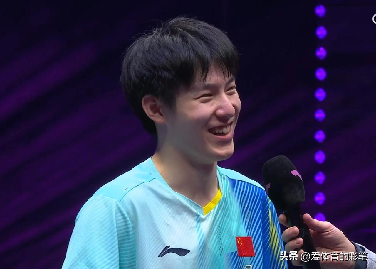 战胜邱党，温瑞博哈哈大笑着，他用“不可思议”肯定自己，的确这场比赛有3个没想到: