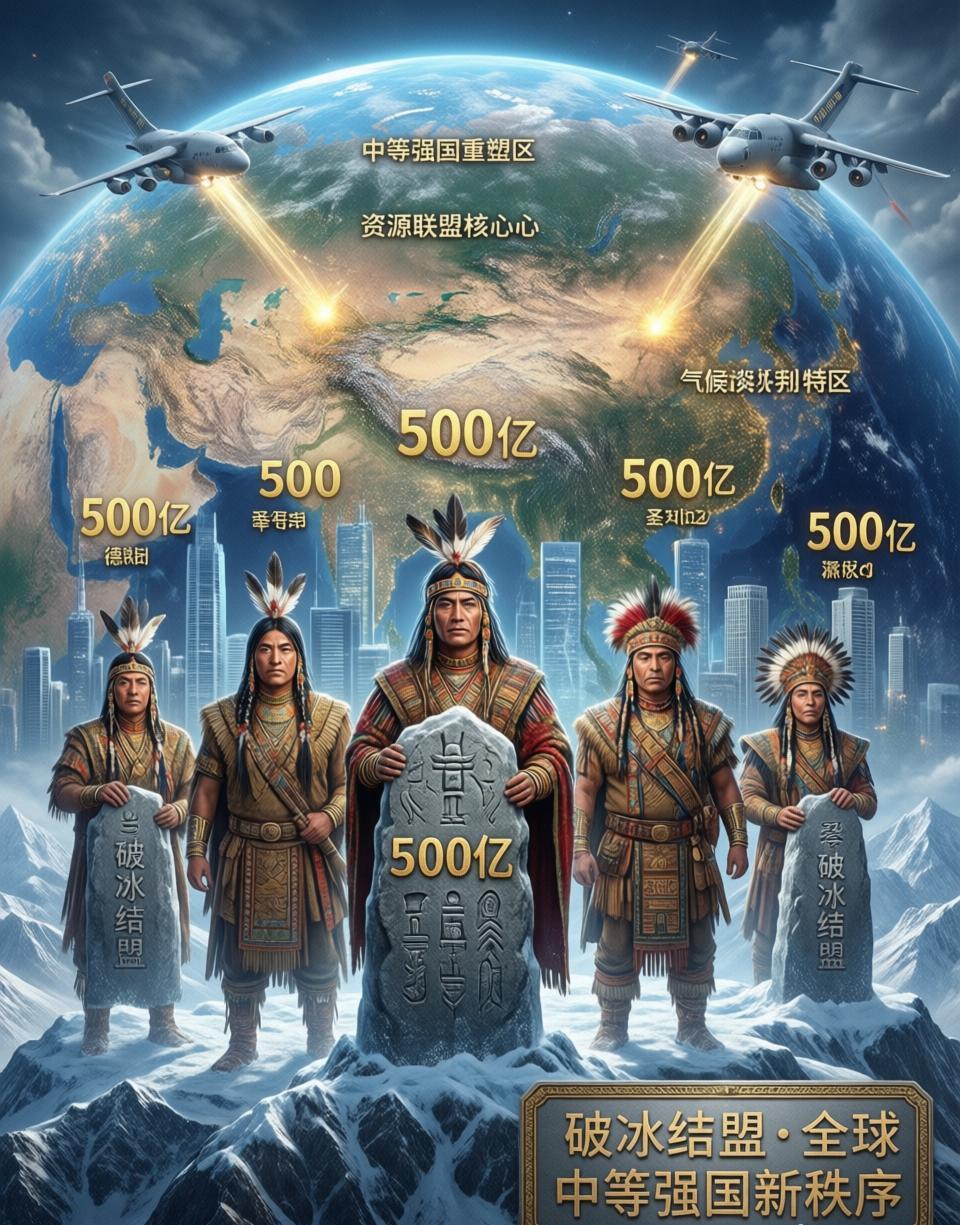 破冰结盟！印加联手突围，500亿目标重塑全球中等强国新秩序

据《环球时报》3月