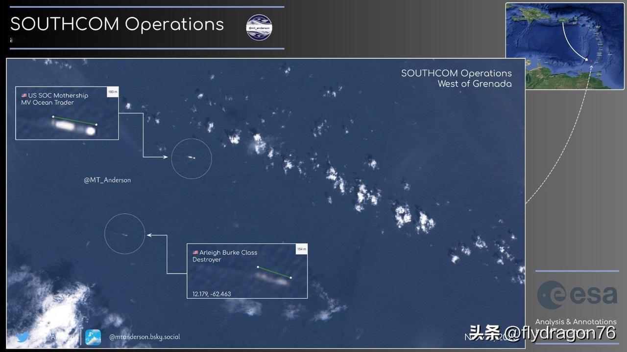 🇺🇸🇻🇪 10月24日，由核动力航空母舰“杰拉尔德·R·福特”号（CVN