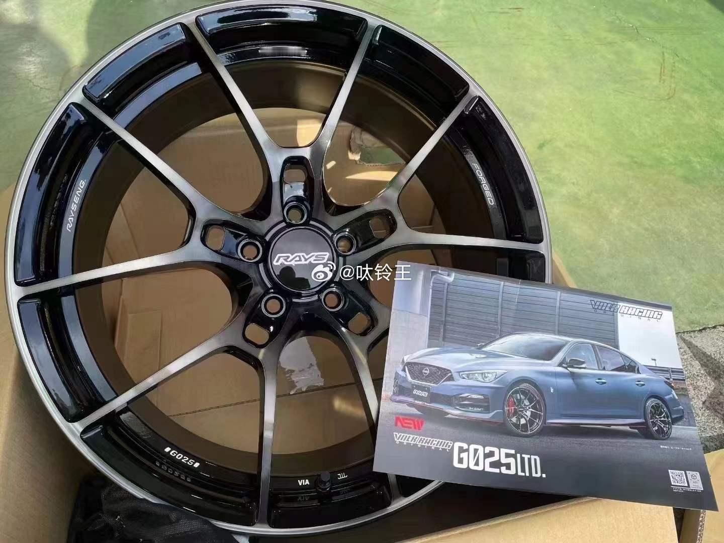 全新 日本 RAYS G025 LTD KK颜色  19寸 20寸  5*112