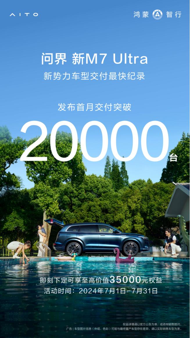 我说买过问界新M7 Ultra的车主赢麻了你们信不信？这车最近是真的有点子火，算