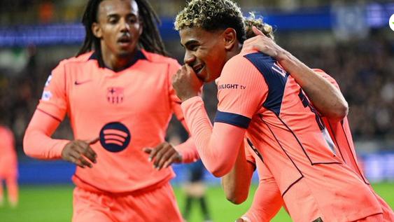 欧冠淘汰赛之夜，今晚纽卡斯尔将在主场对阵巴萨，目前的巴萨阵容里离一张黄牌禁赛的人