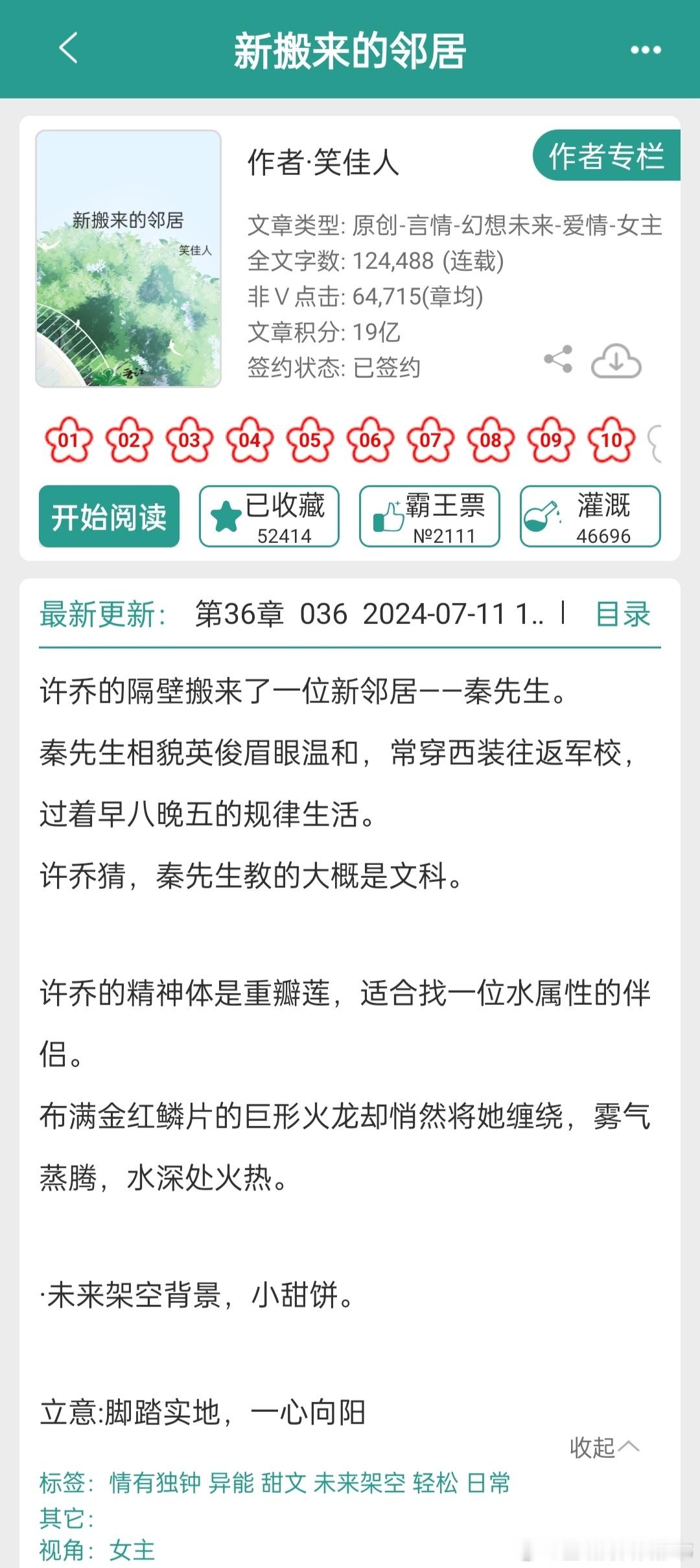 还是老作者比较靠谱啊。这周没怎么加书架，因为追更的很开心，笑佳人，丁墨，花花了的