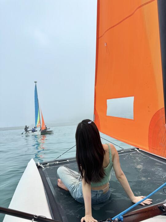 迷雾帆船初体验⛵️勇敢的人先享受世界