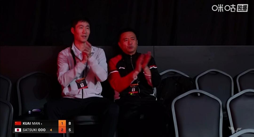 蒯曼赛后接受采访，表示前三板处理不夠好，可能比较着急。

希望小将不断总结，不断