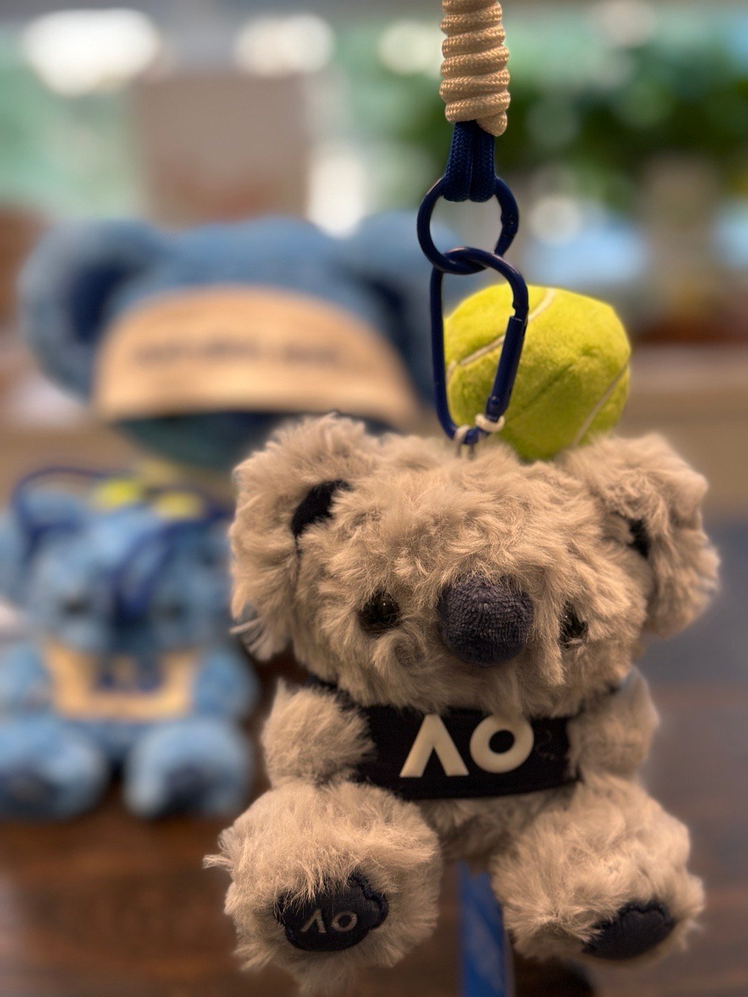 我真的是有心给你们背几只考拉回来的，不过我去纪念品商店看了一下澳网本澳的考拉，感