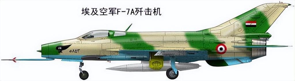 此F-7A非彼F-7A，性能有限提升
埃及与苏联关系中断后，为维护规模庞大的苏制