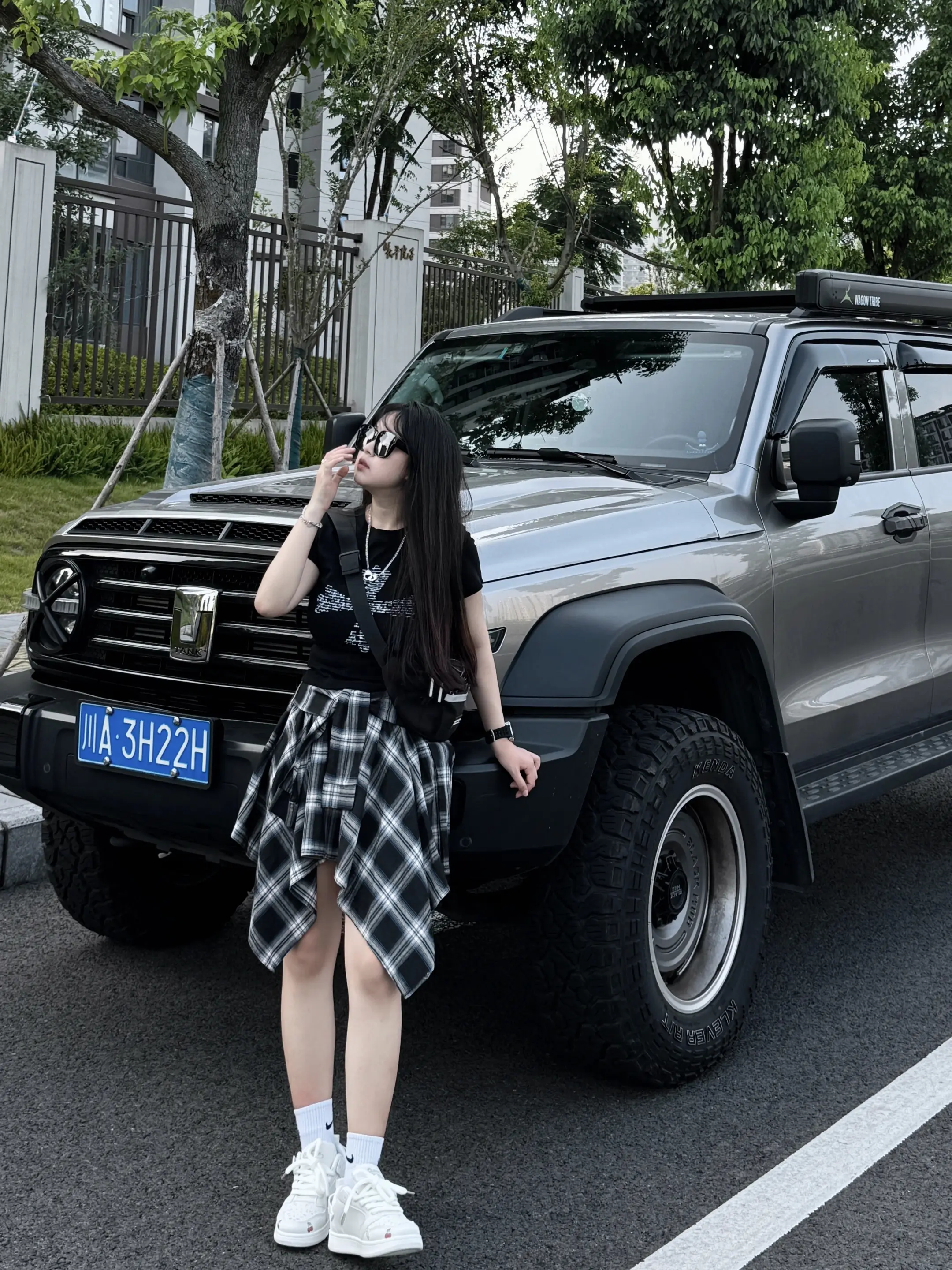 开坦克的女生也就微微辣。