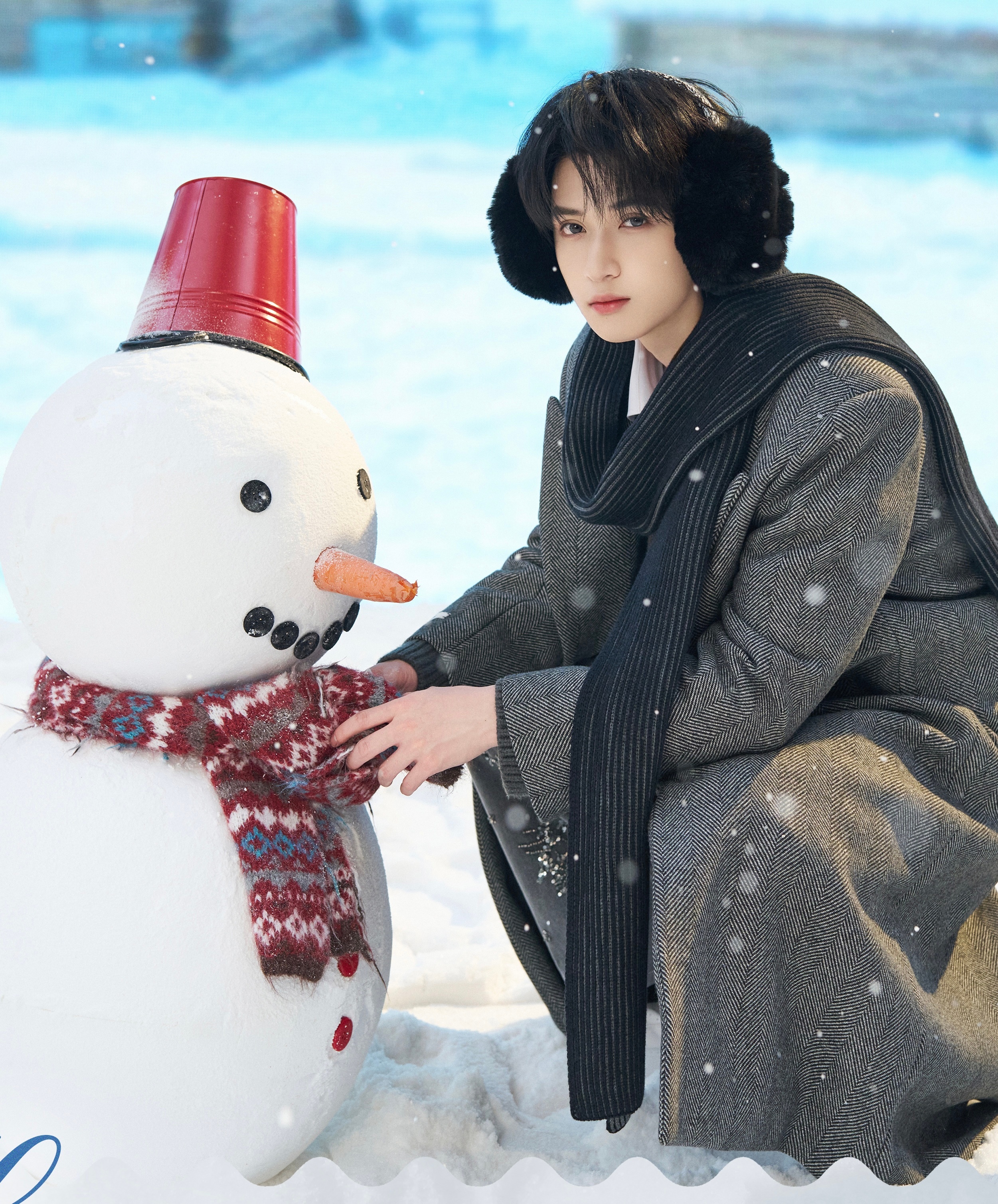 你打断了我的冬眠❄️完全偶像剧男主来的严浩翔冬日来信cut