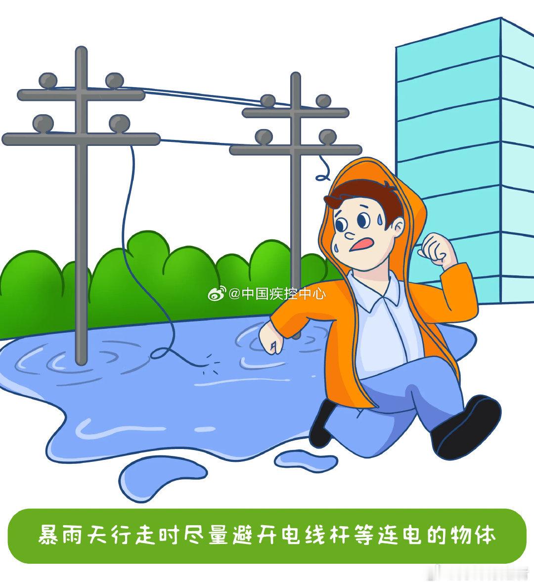 【暴雨天气，如何做好个人健康防护？】#健康素养提升v计划##健康郑州# 3. 确