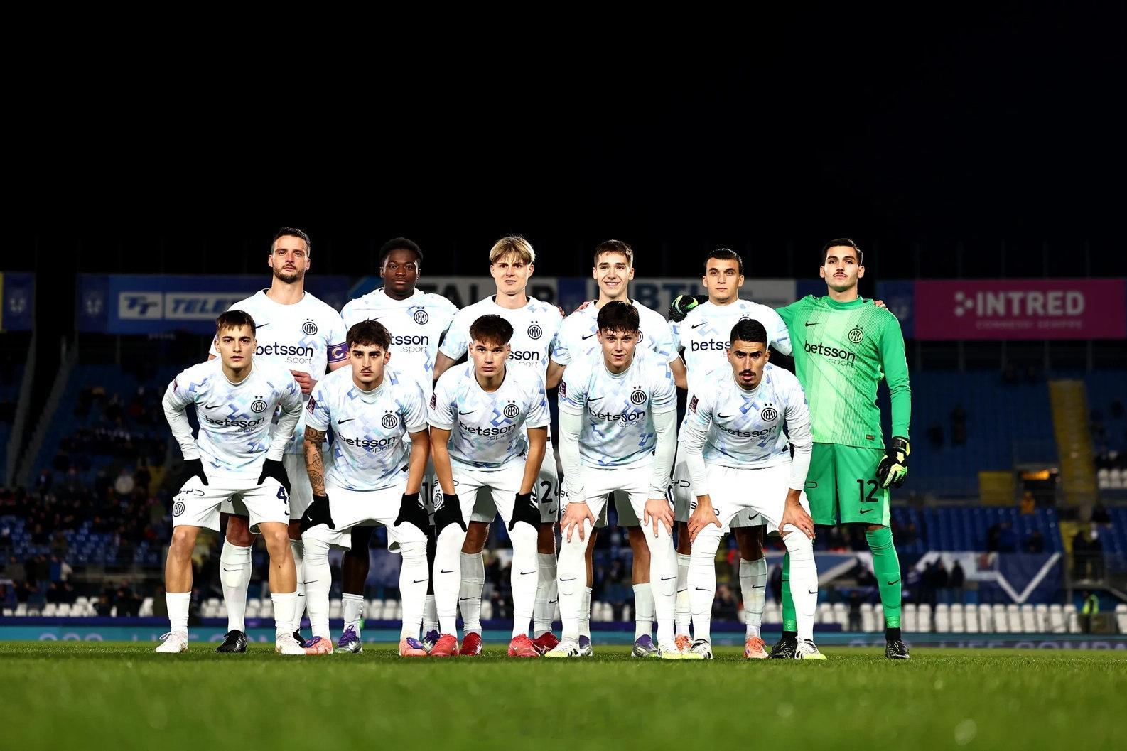 韦基执教的U23梯队意丙第18轮主场0比2布雷西亚，阵容（3421）：雷蒙迪/雷