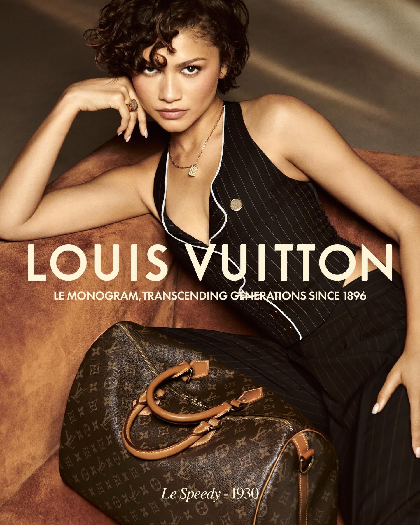 AD Campaign ：Louis Vuitton Monogram 130t