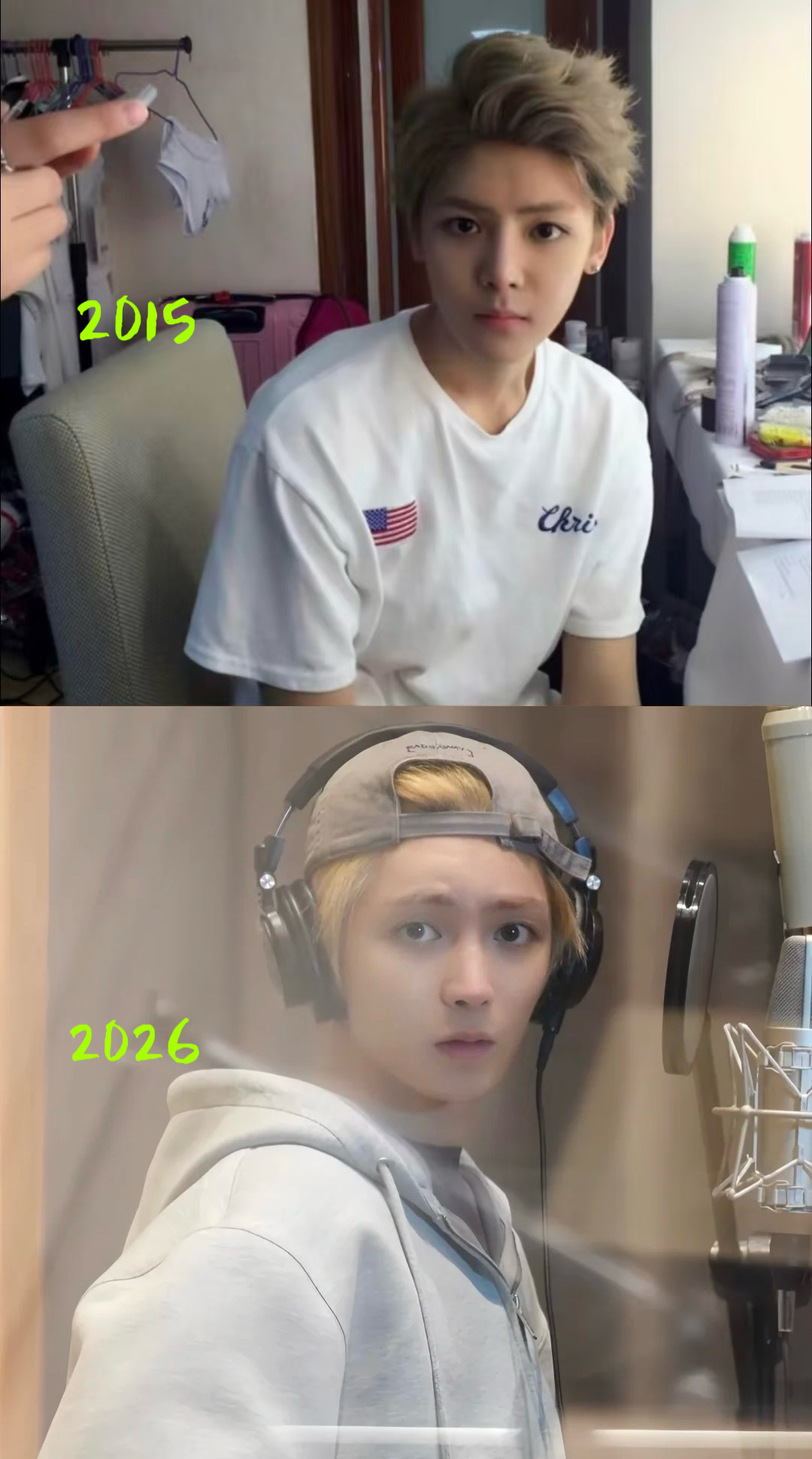 时光从不留痕迹反倒把少年的好看沉淀得愈发浓烈侯明昊