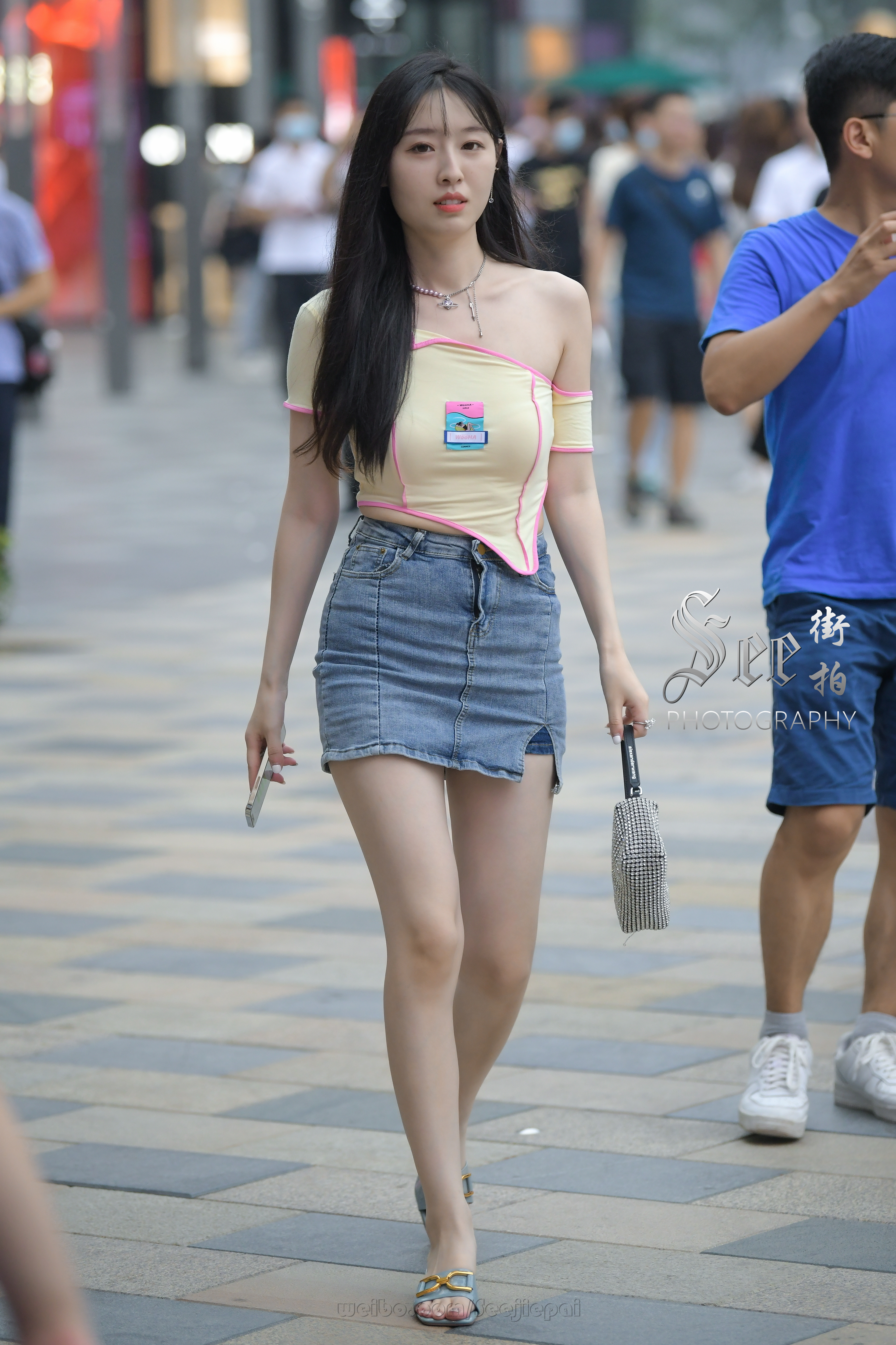 牛仔裙百搭甜美~~~ ​​​