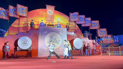 同城热点创作计划运河不夜城再添新玩法 夜游武清运河不夜城，简直是一场奔赴千年运河