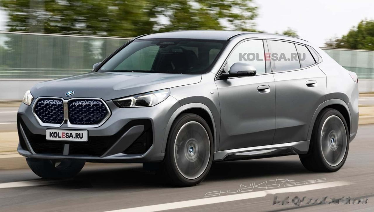 全新宝马X2渲染图曝光，你觉得香吗？近日，有外媒公布了一组全新宝马X2渲染实车图