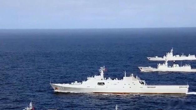 东部战区舰艇编队过航横当水道 【官宣！东部战区133号舰艇编队过航横当水道开展远