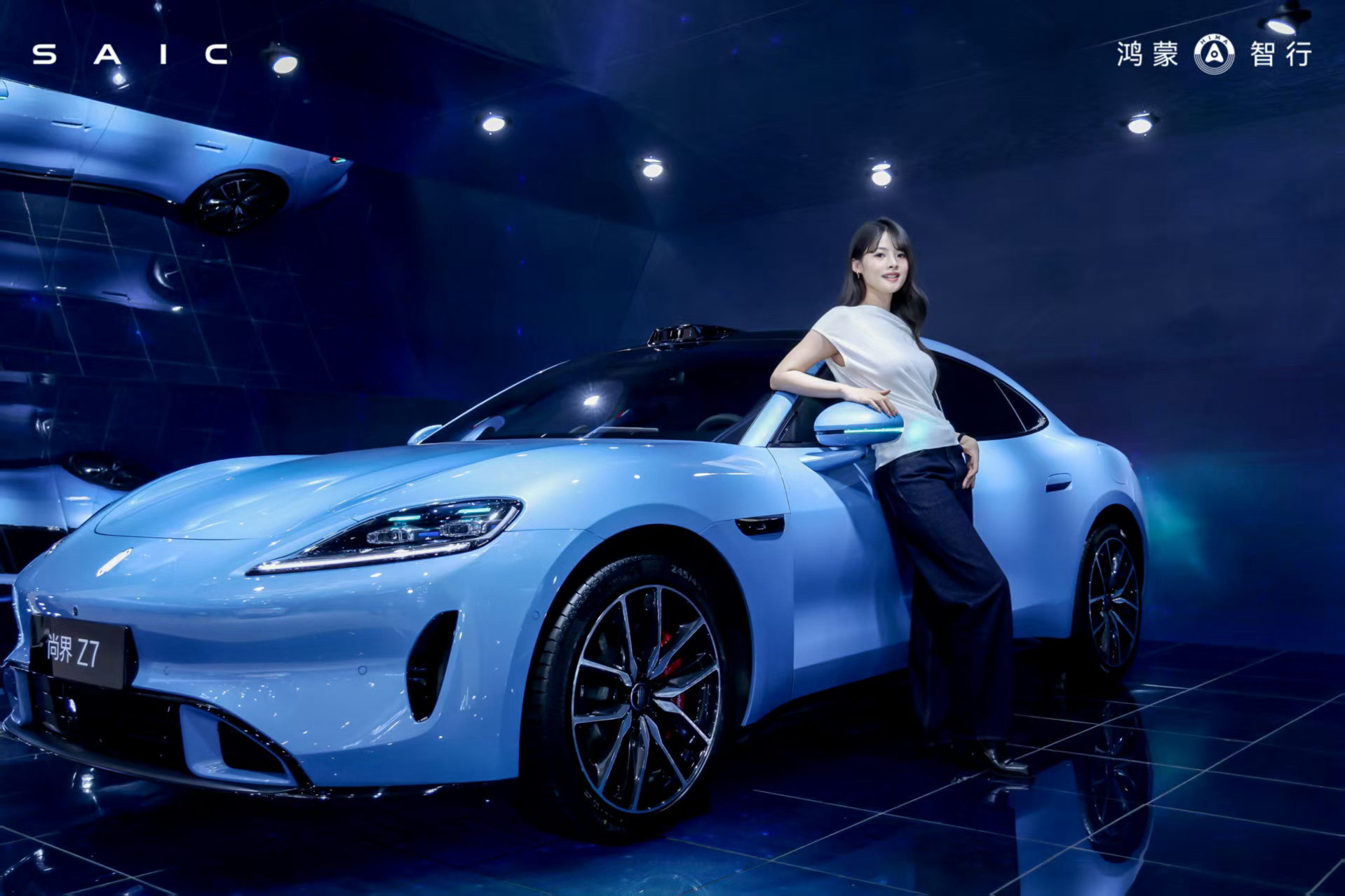 收到尚界Z7官摄的图了，还得是官摄！北京车展尚界z7