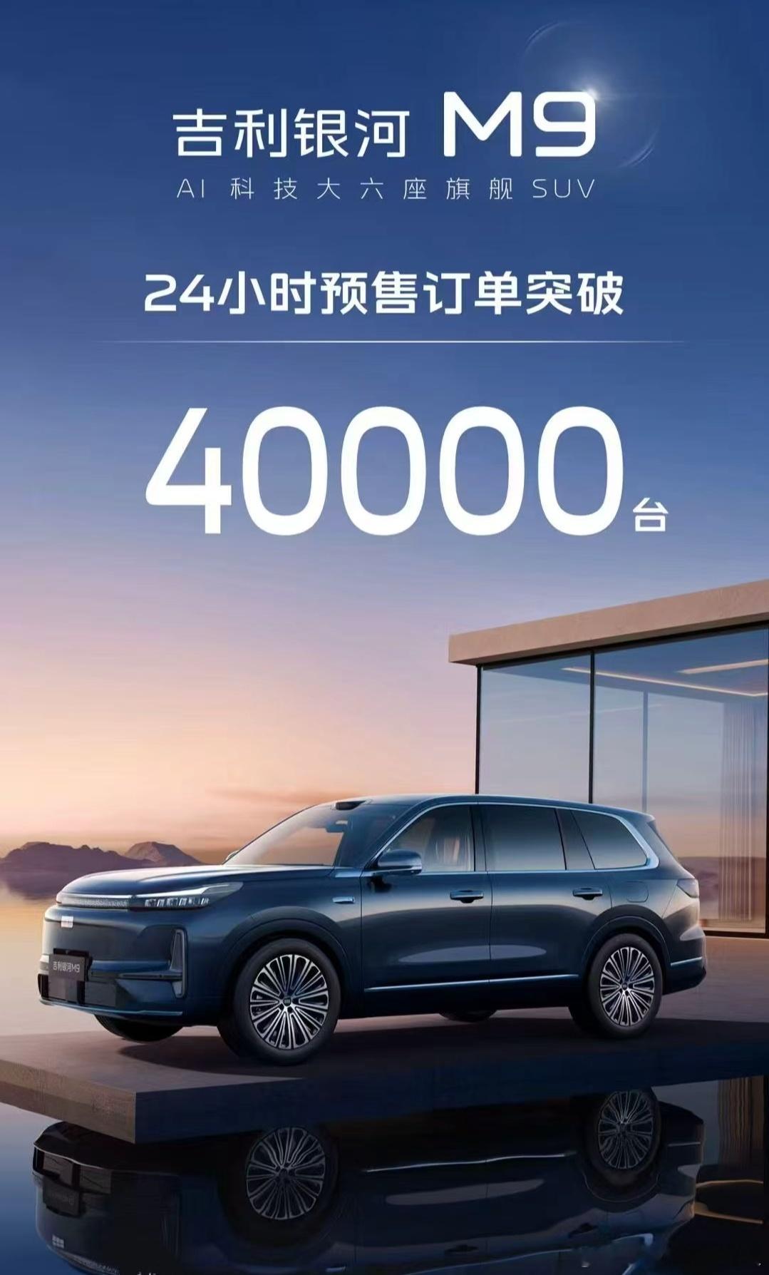 我和汽车的日常大v聊车吉利银河m9预售价19.38万起 今年在吉利银河面前没人敢