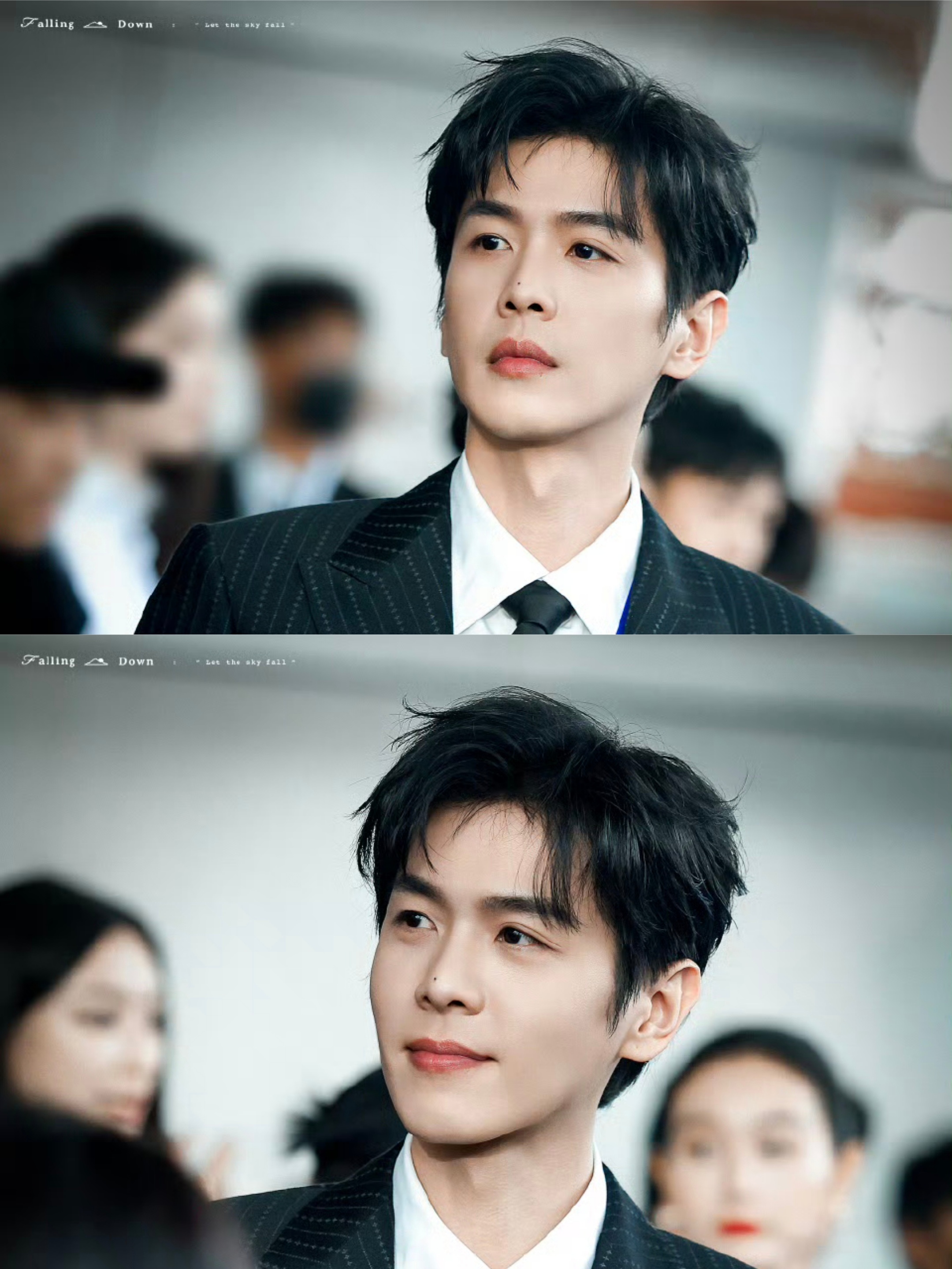 张若昀你神图有了 张若昀北影节活动神图🈶！谁懂拿着公文包带着工牌的那种帅啊！！