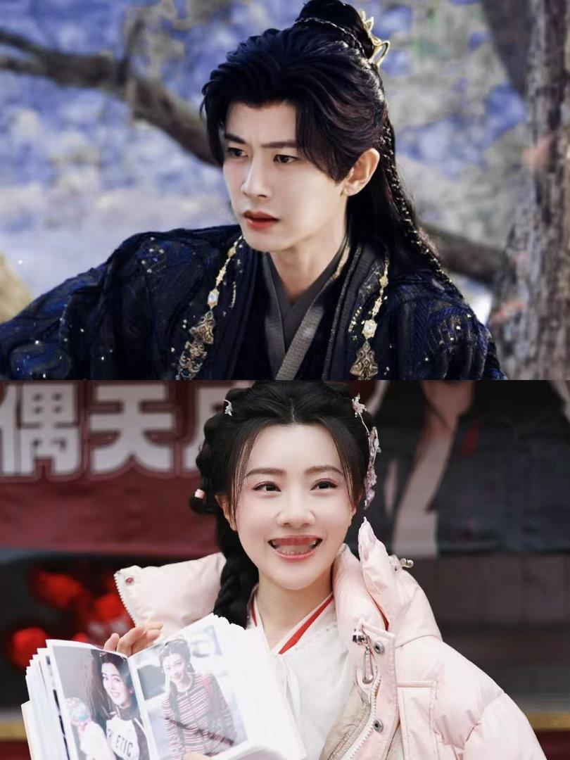 任嘉伦拼的有胡子版王鹤润 任嘉伦拼完举起作品的时候，全场笑声最大。王鹤润的眉毛变