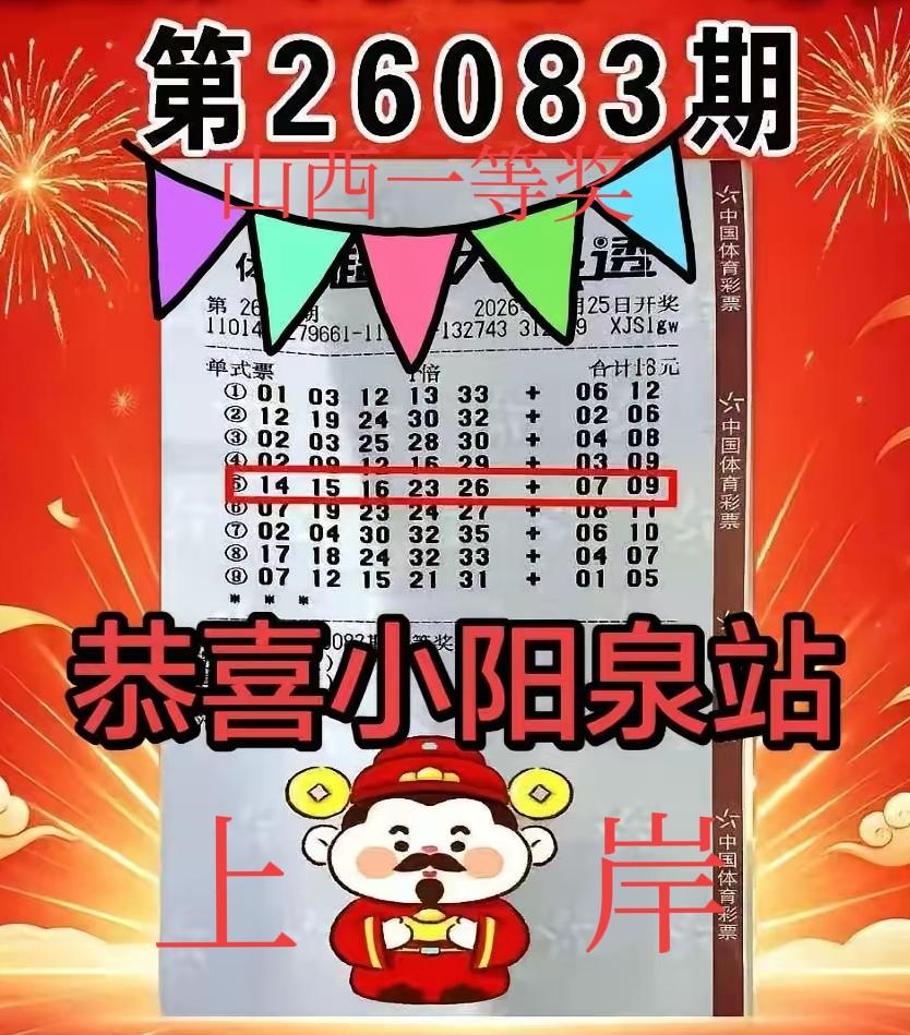 大家好！我就是山西阳泉那个中了一等奖的人，这是我的中奖彩票，我打算领奖的时候，先