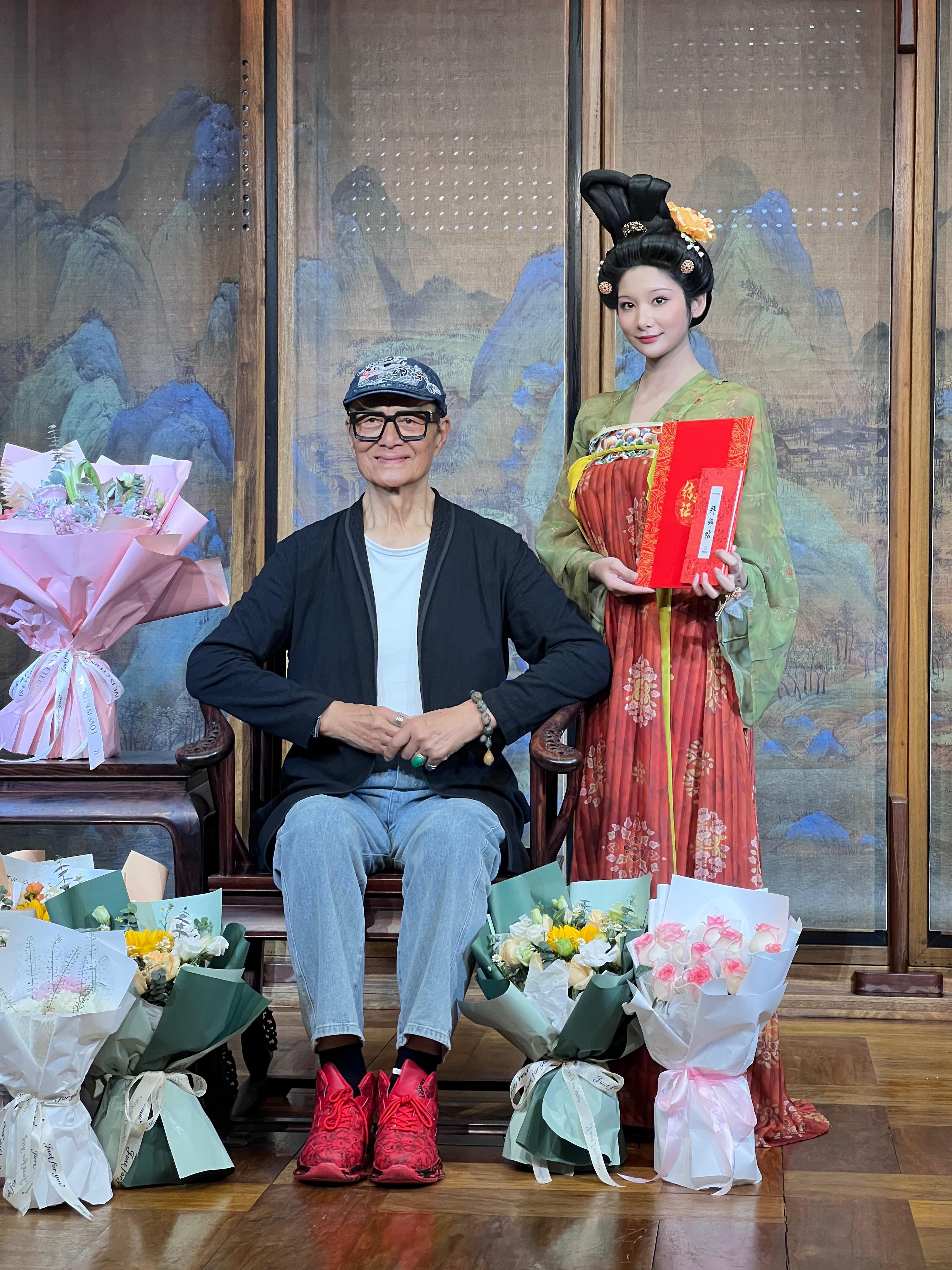 [舔屏]深度古代文化妆造学习之旅结束！！太喜欢杨树云老师啦！83岁了还那么有精神