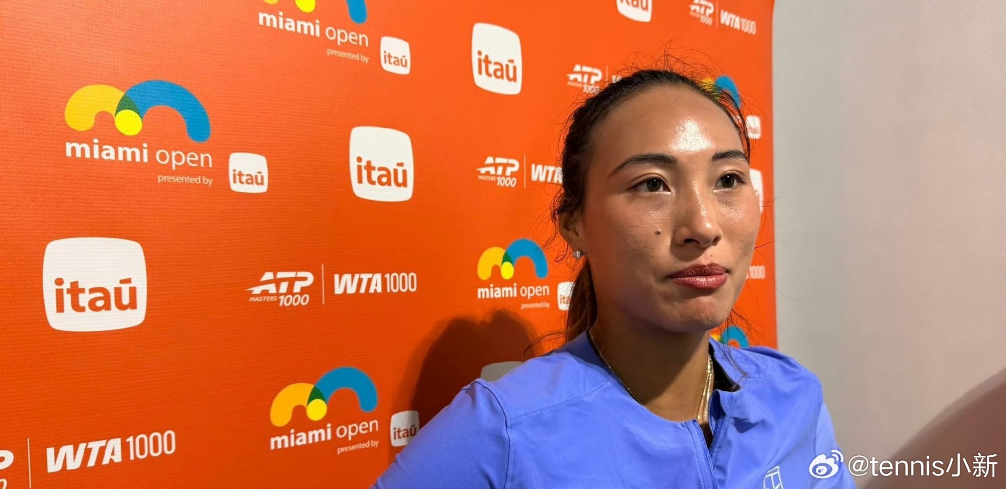 赛后发布会钦文提到🇨🇳郑钦文谈再战萨巴伦卡“萨巴伦卡她肯定是一位非常强劲的对