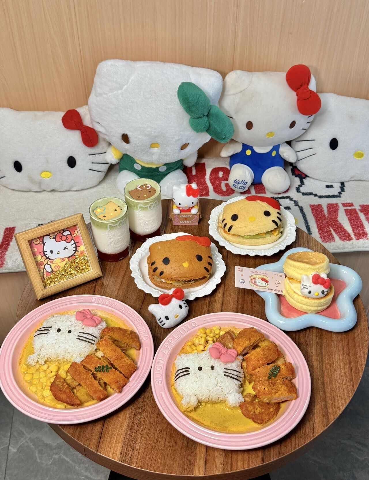 增城！Kitty控不能错过的漂亮饭！！🥢
对于喜欢hello kitty控来说