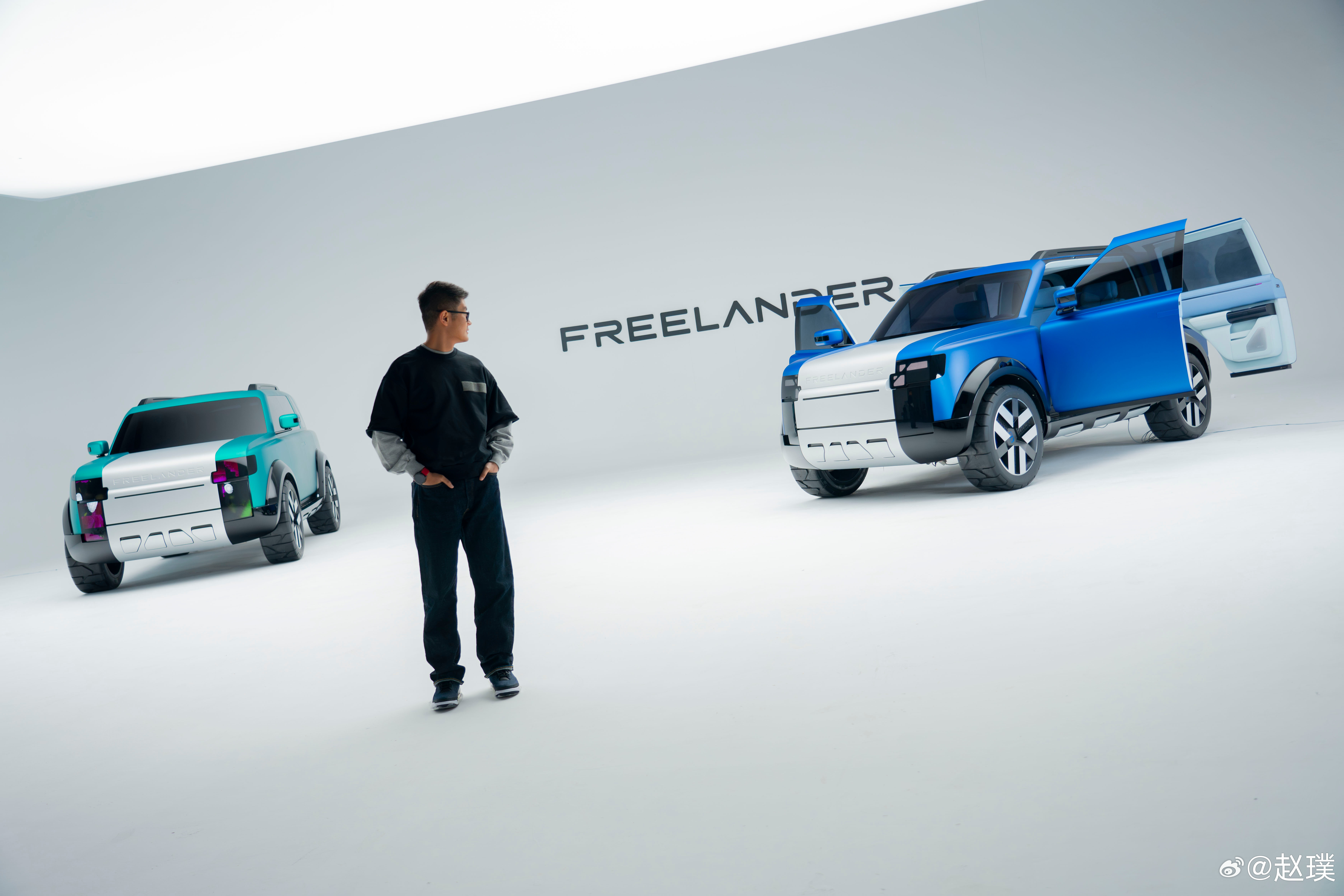 FREELANDER神行者Concept 97虽然设计在英国，但电动化和智能化已
