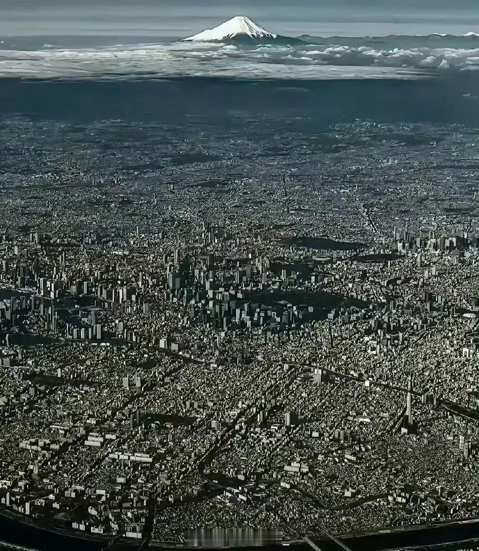 这是东京全景图，瞅一眼，你第一反应是啥？ 