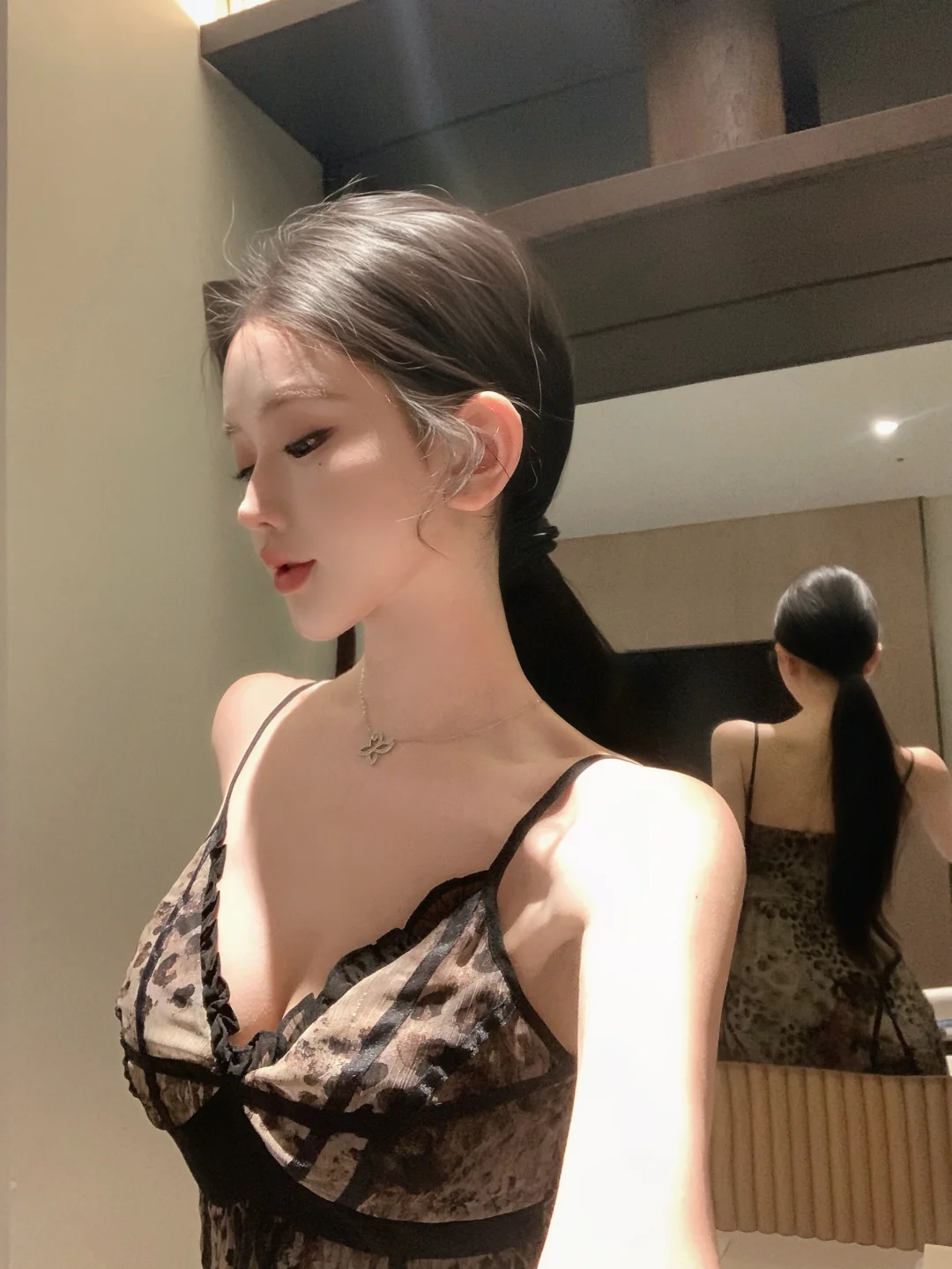 豹纹也可以很有古早感🤎