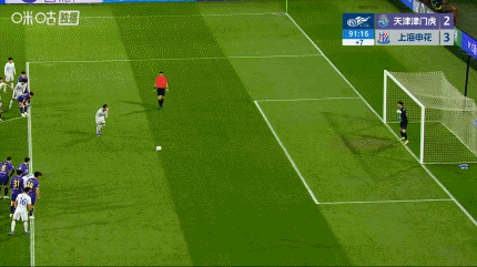 上海申花拉唐点球破门！申花队反超比分！上海申花