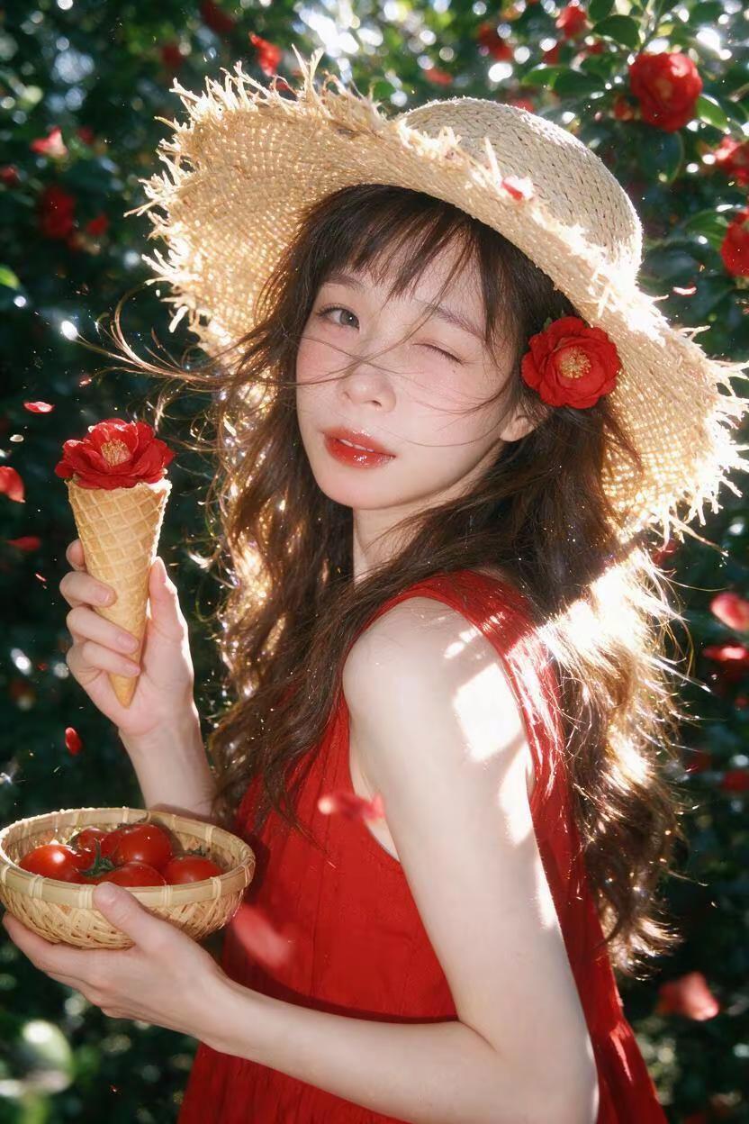 感谢Ai，30秒实现所有写真风格AI梦核少女胶片写真