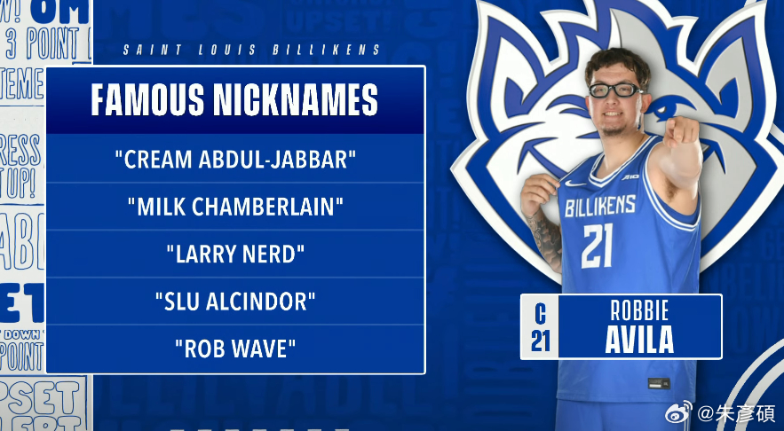 這可能是NCAA最有意思的球員，外號還真多。 