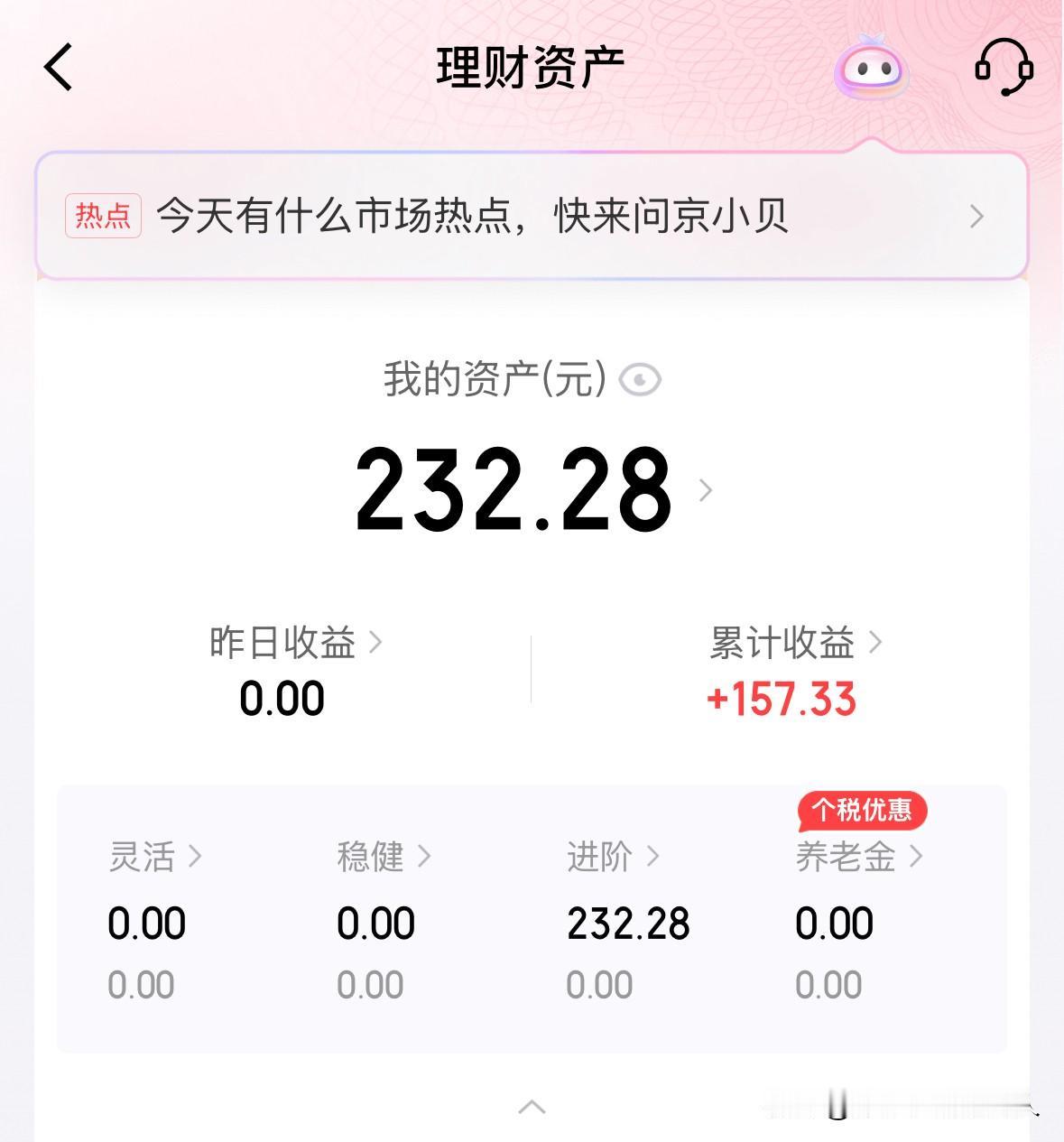 忘了三年的基金，今天打开涨了一倍多

今天闲着没事，翻了一下京东金融，意外发现账