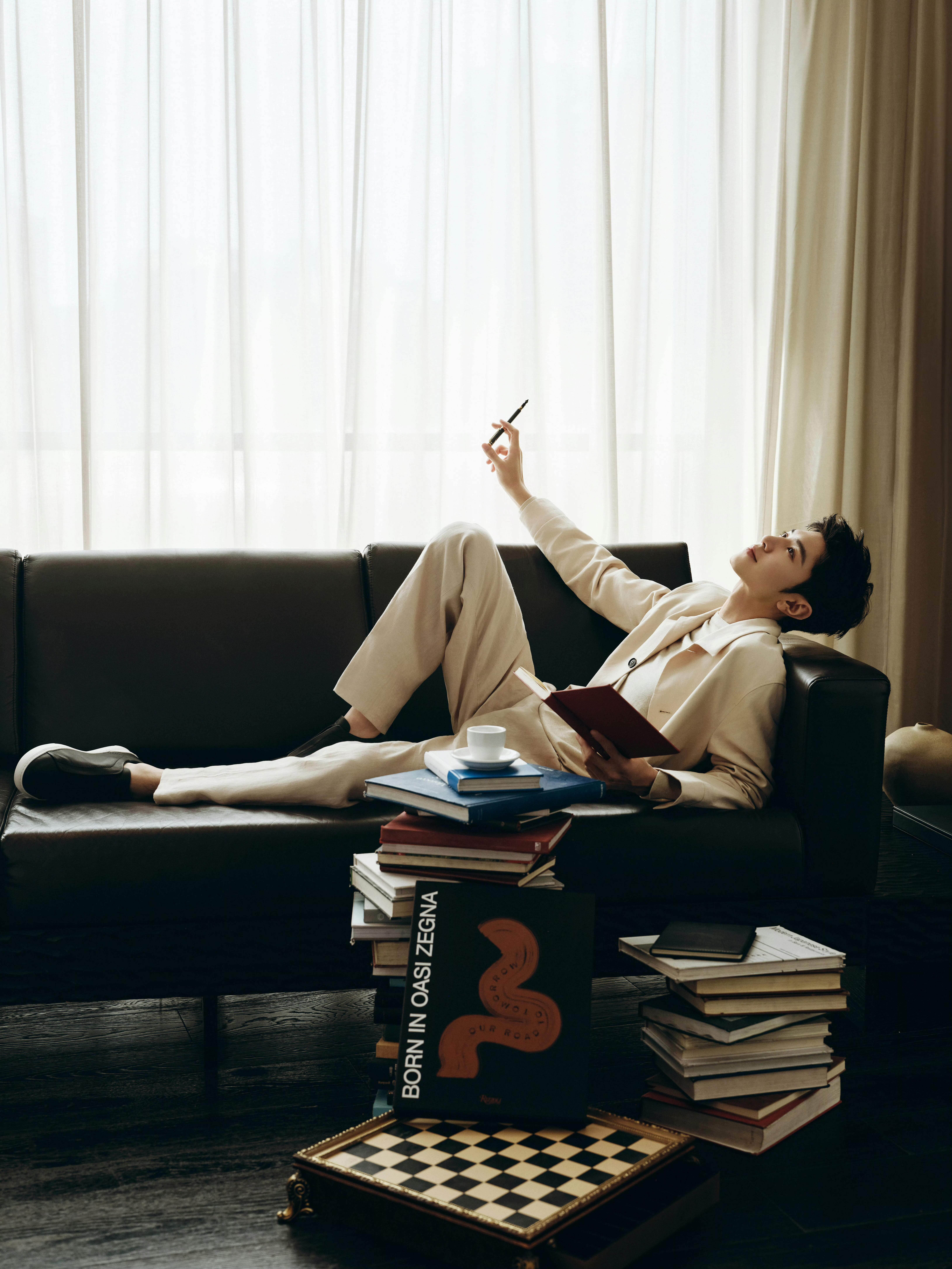 摄影师张德龙晒陈哲远照片 ​​​