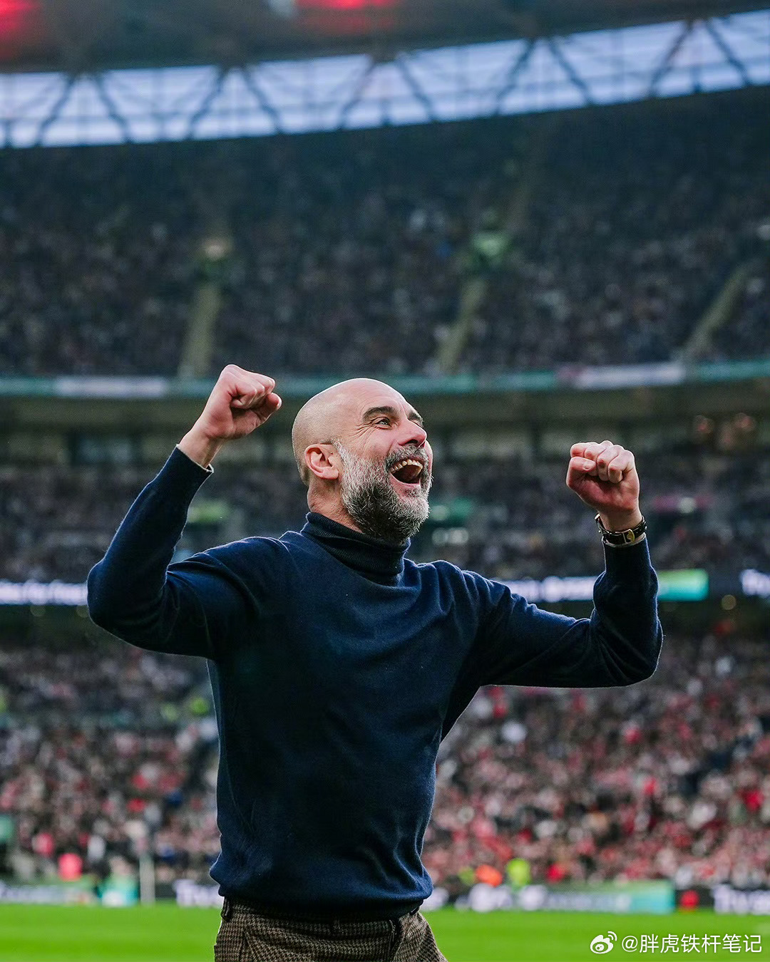 瓜迪奥拉教练生涯冠军数达到40座，足坛历史仅次于弗格森爵士。北京时间今日凌晨，曼