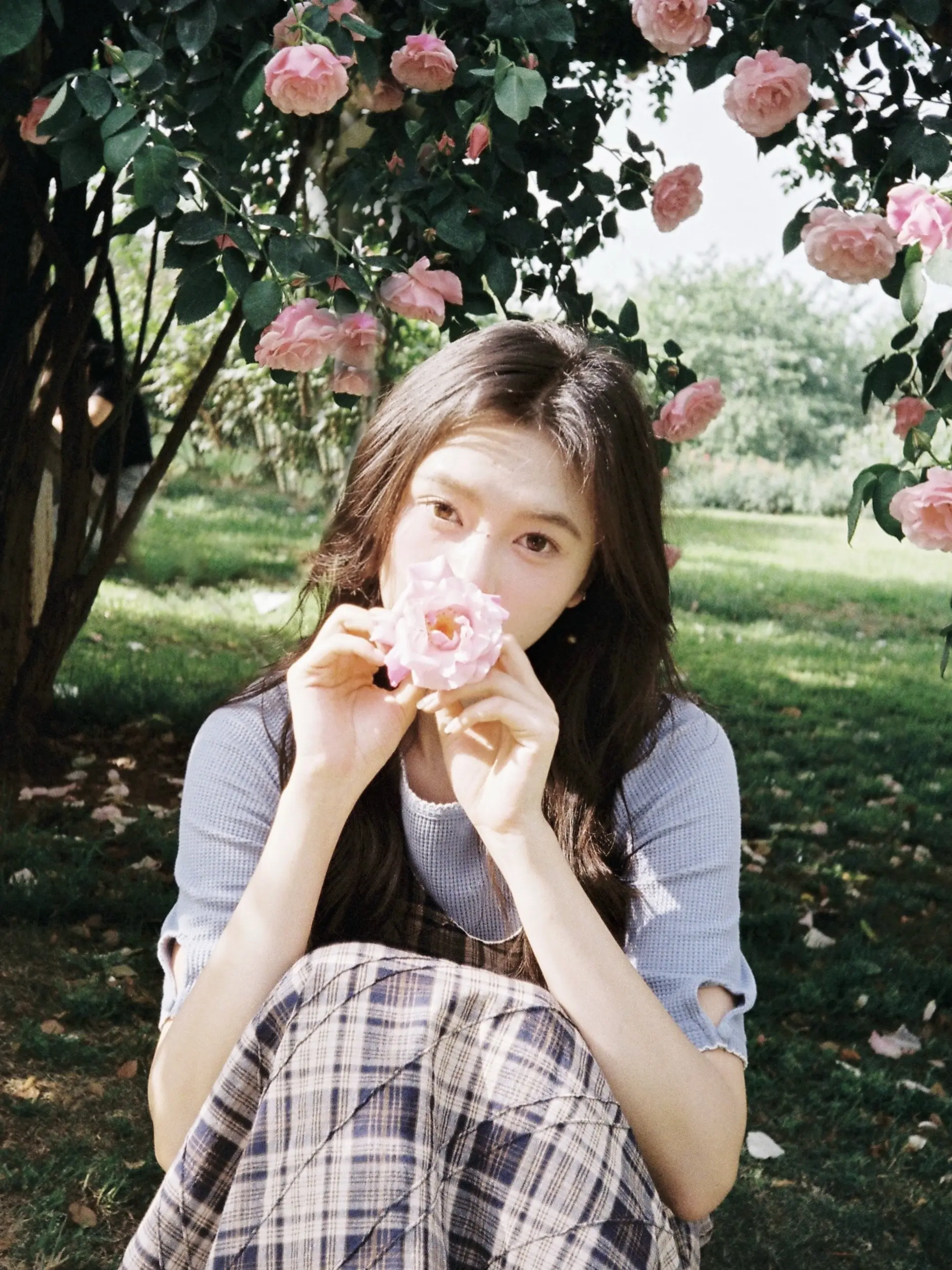 我和你要去闻闻新鲜的春天。