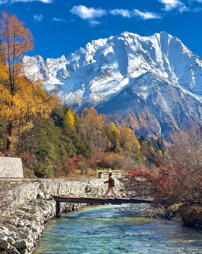 川西之秋，如这生活，一半美好，一半平淡，知足常乐。 