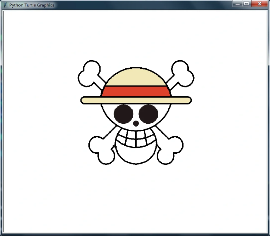 打工人日常➡️用Python画一个骷髅头💀❗